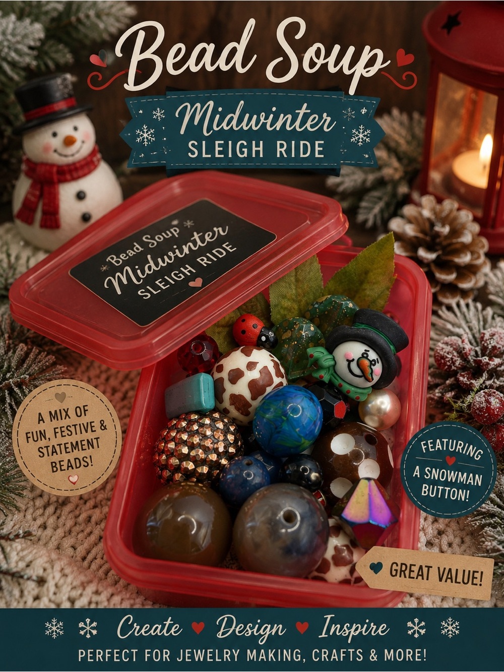 Mid-Winter Sleigh 🛷 Ride Bead Soup 🥣 Collection